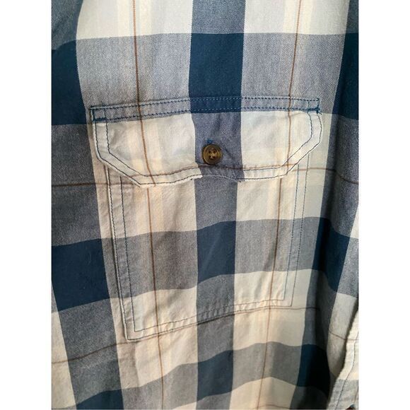 Carhartt men’s plus size plaid button down shirt size 3X - Picture 4 of 5